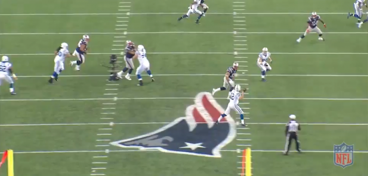 Patriots Pass Defense vs Andrew Luck