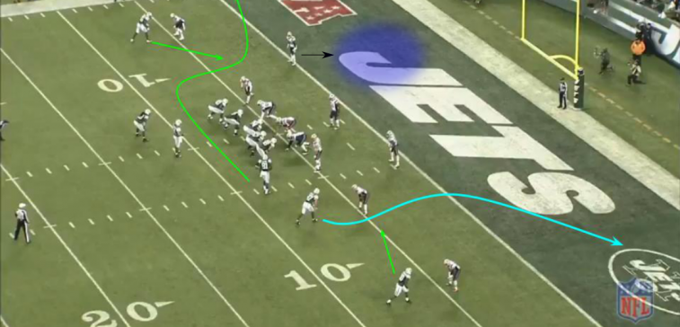1st and Goal at NE 6 (12:23 - OT) Eric Decker 6 Yd pass from Ryan Fitzpatrick